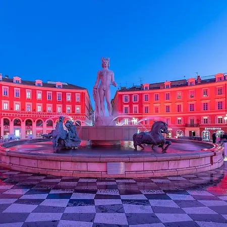 公寓 Fleur- Cosy Studio, 200 Promenade Des Et Negresco, Wifi, Climatisation- Calme